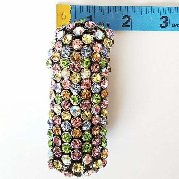 Bracelet stretch multi colored BLING - Picture 6 of 6